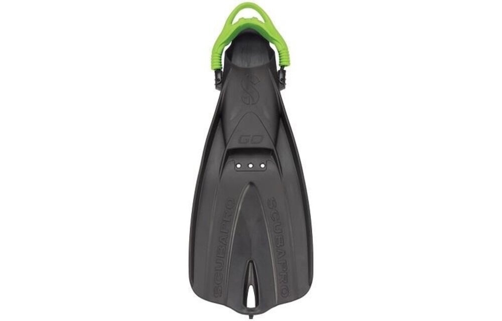 Go Travel duik -en snorkelvin met gekleurde strap