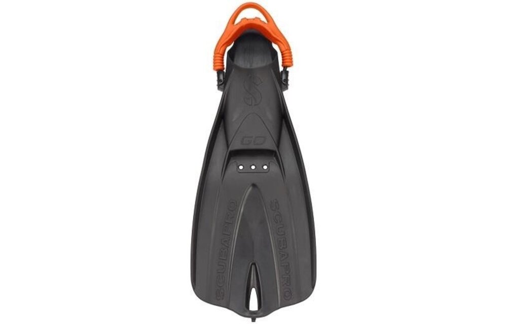 Go Travel duik -en snorkelvin met gekleurde strap