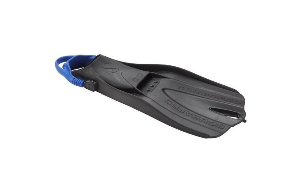 Go Travel duik -en snorkelvin met gekleurde strap