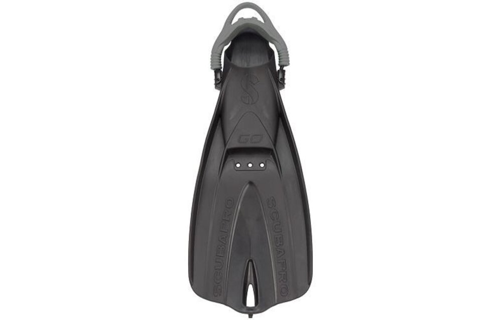 Go Travel duik -en snorkelvin met gekleurde strap