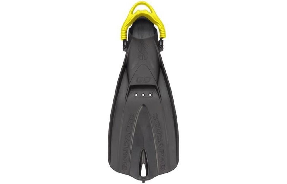 Go Travel duik -en snorkelvin met gekleurde strap
