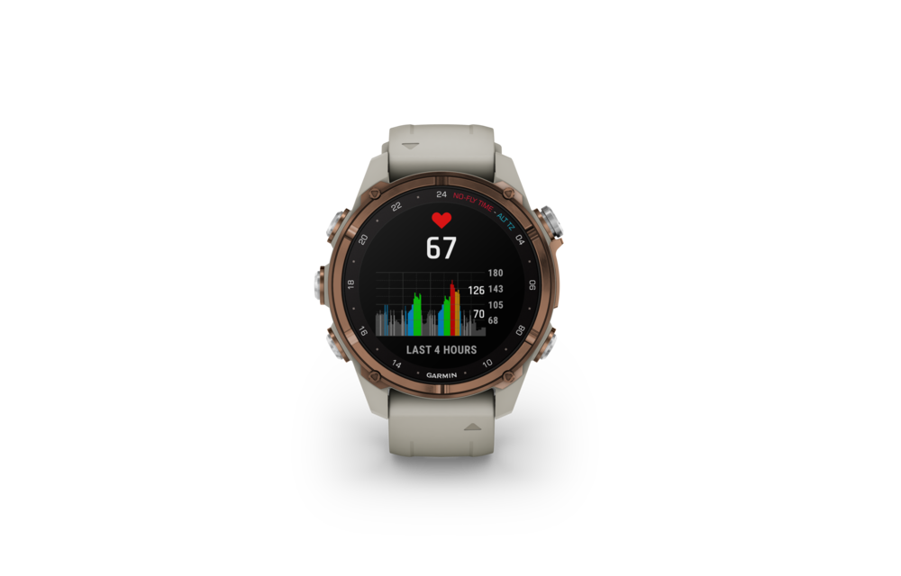 Descent Mk3i (43 mm) met siliconen band