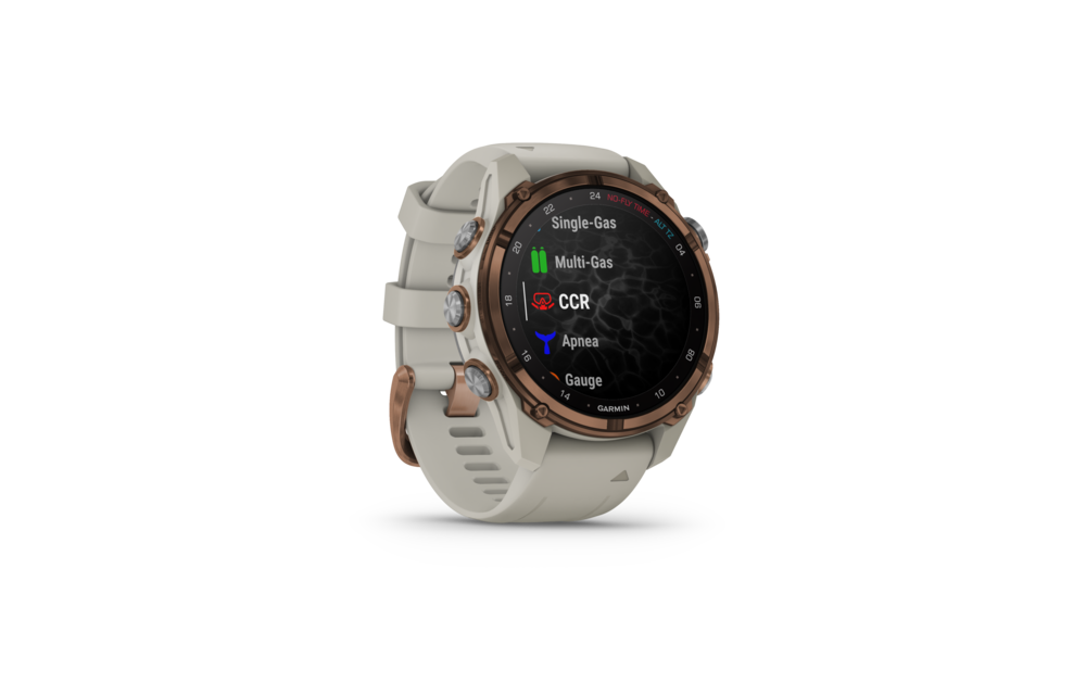 Descent Mk3i (43 mm) met siliconen band