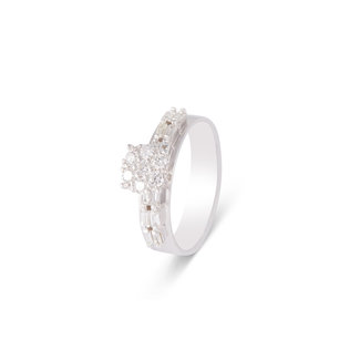 Cluster Diamanten Ring
