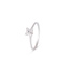 Solitaire Diamanten Ring Witgoud
