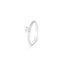 Solitaire Diamanten Ring Witgoud