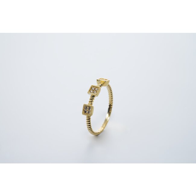 14 krt gouden ring