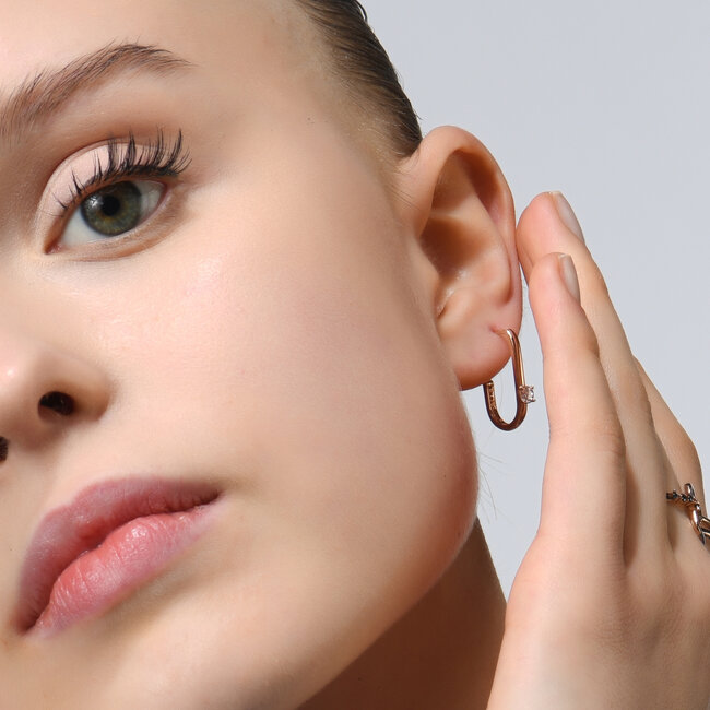 14 krt gouden oorbelen