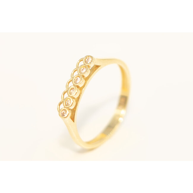 14 krt gouden ring