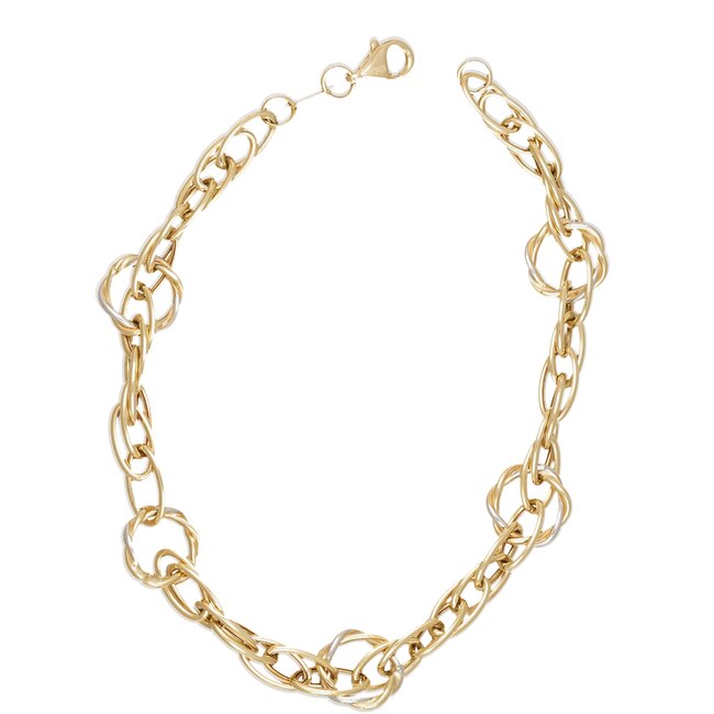 14 krt gouden armband