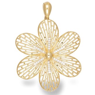 Bloem Hanger met Zirkonia