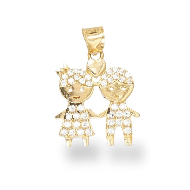 14 krt gouden hanger