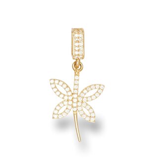 Libelle Hanger met Zirkonia