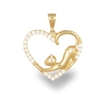 Hart Hanger met Panter en Zirkonia