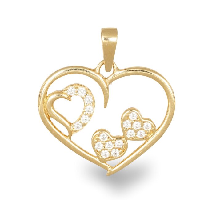 14 krt gouden hanger