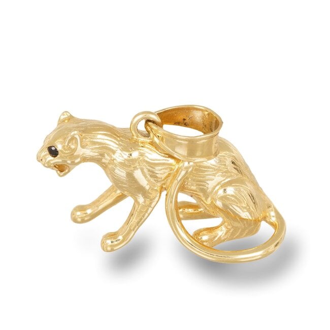 Luxe Panter Hanger met Gedetailleerd Design