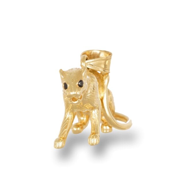 Luxe Panter Hanger met Gedetailleerd Design