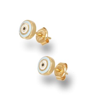 Blauw Oog Oorbellen