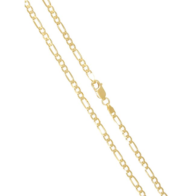 Gouden Figaro ketting met tijdloze uitstraling