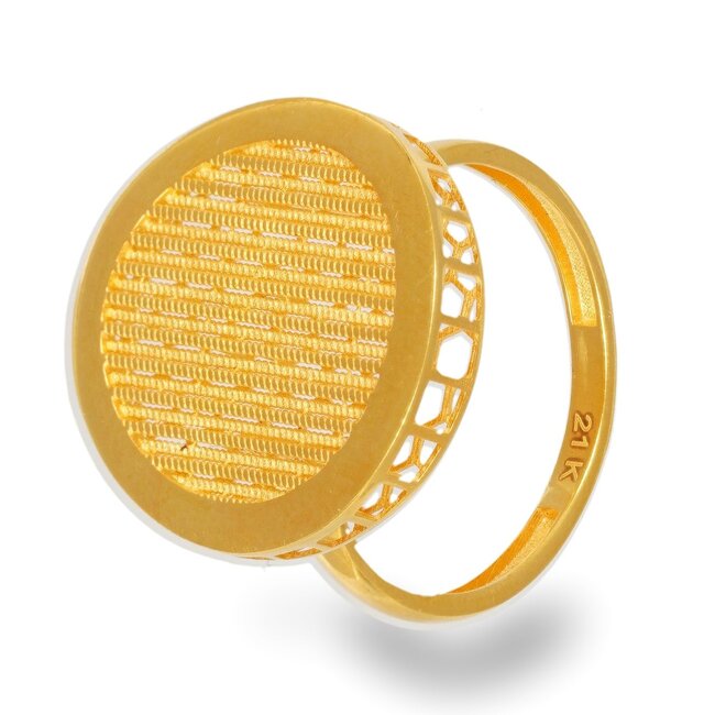21 krt gouden ring
