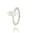 Labdiamant Ring Met Marquise Design