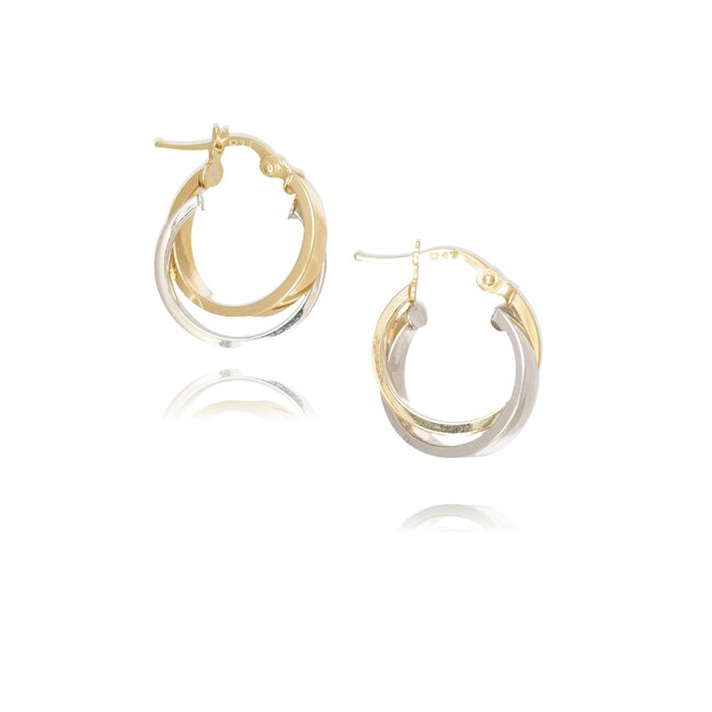 Goldmine 14 Karaat Gouden Oorbel –  Sieraad Voor Iedere Gelegenheid