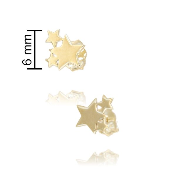 Goldmine 14 Karaat Gouden Oorbel –  Sieraad Voor Iedere Gelegenheid