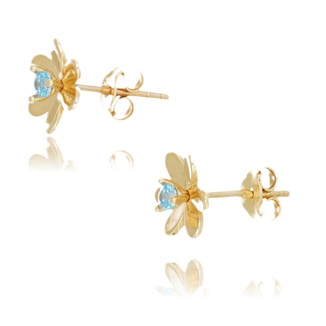 Goldmine 14 Karaat Gouden Oorbel –  Sieraad Voor Iedere Gelegenheid