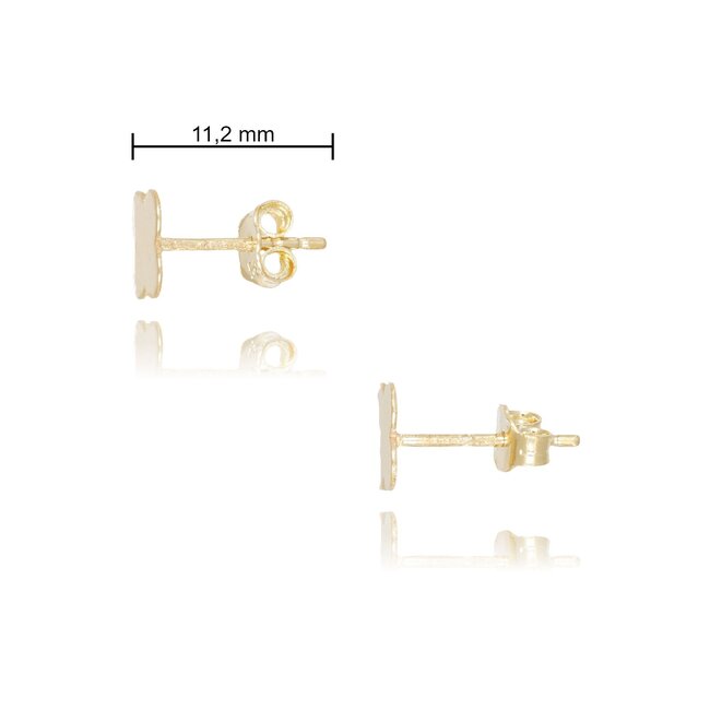 14 Karaat Gouden Kinderoorbellen - Schattige Oorbellen