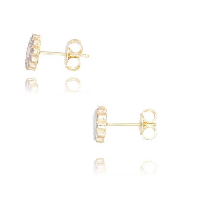 14 Karaat Gouden Kinderoorbellen - Schattige Oorbellen