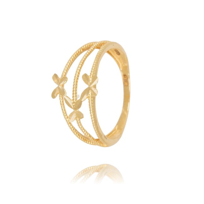 18 krt gouden ring