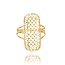 18 krt gouden ring