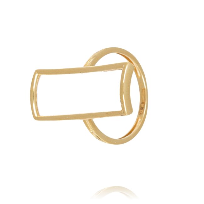 18 krt gouden ring