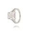 Luxe Diamanten Ring met Baguette Diamanten