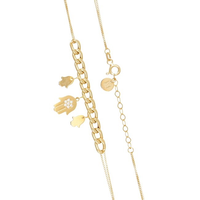 18 krt gouden ketting