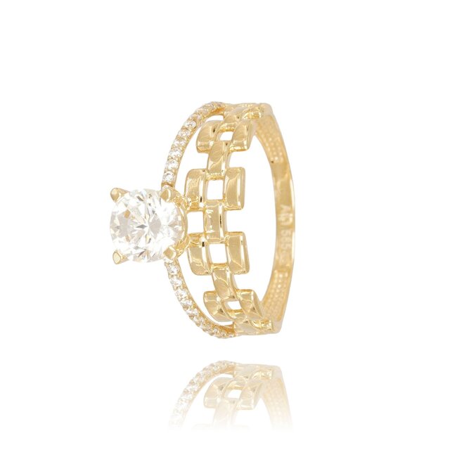 14 Karaat Gouden ring