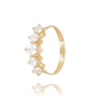 Trinity Ring met Zirkonia