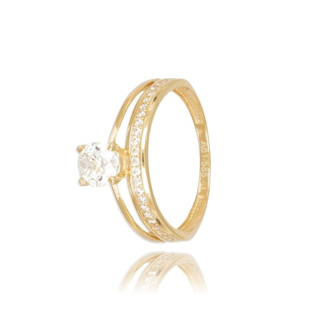 14 Karaat Gouden ring