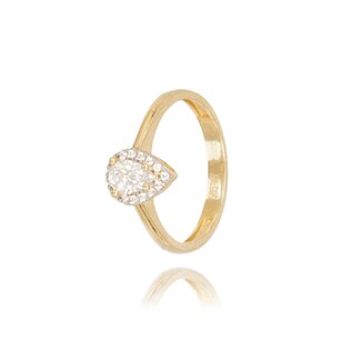 14 Karaat Gouden ring