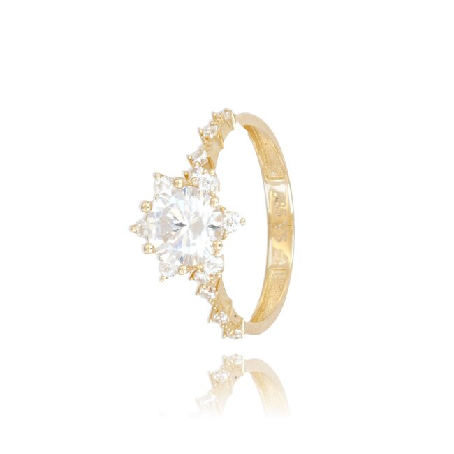 14 Karaat Gouden ring