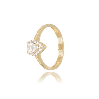 14 Karaat Gouden ring