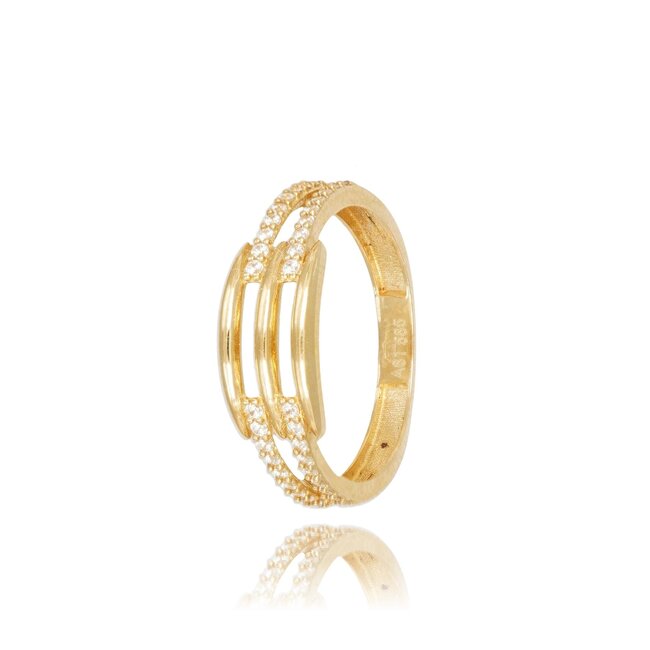 14 Karaat Gouden ring