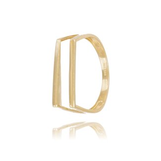 Minimalistische Open Design Ring