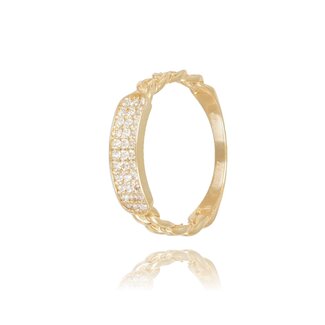 14 Karaat Gouden ring