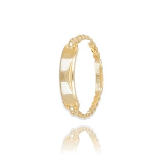 Graveer Ring Goudkleur
