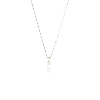 Witgouden diamant collier