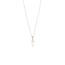 Goldmine Witgouden solitaire diamantketting