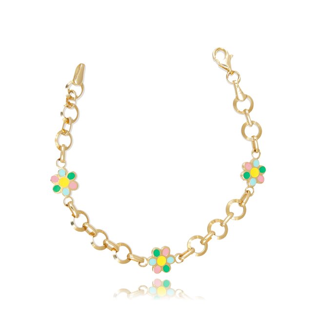 Goldmine 14 Karaat Gouden Kinderarmband