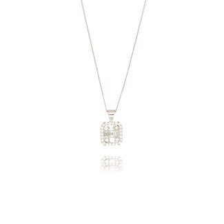 Witgouden Diamanten Ketting 0.30ct