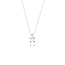 Goldmine Witgouden Solitaire Diamant Ketting